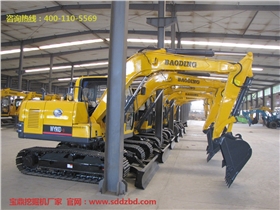 寶鼎小型挖掘機械產(chǎn)品