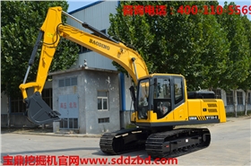 山東寶鼎14T履帶式液壓挖掘機圖片