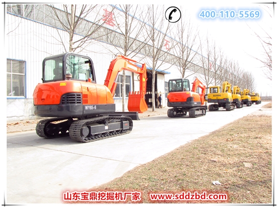 山東寶鼎小型挖掘機生產廠家