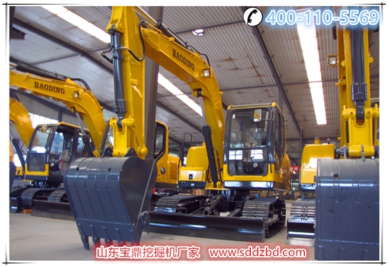 山東寶鼎挖掘機(jī)廠家小型挖掘機(jī)械產(chǎn)品