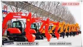 山東寶鼎挖掘機(jī)廠家小型挖掘機(jī)械產(chǎn)品
