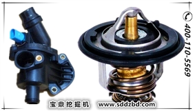 寶鼎挖掘機(jī)節(jié)溫器部件