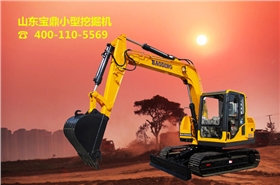 山東寶鼎小型挖掘機廠家