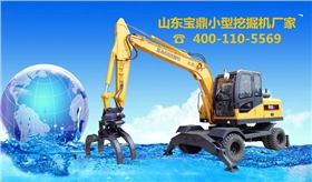 山東寶鼎小型挖掘機生產廠家