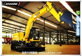 山東寶鼎履帶90小型挖掘機械產品