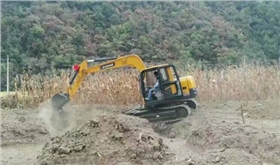 國產小型挖掘機