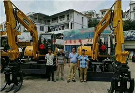 寶鼎小型挖掘機(jī)