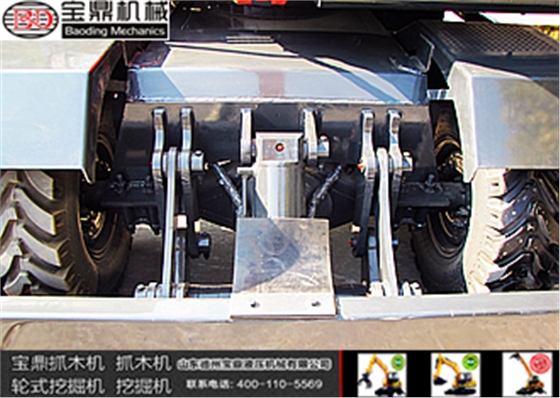 寶鼎輪式挖掘機８０型號圖片