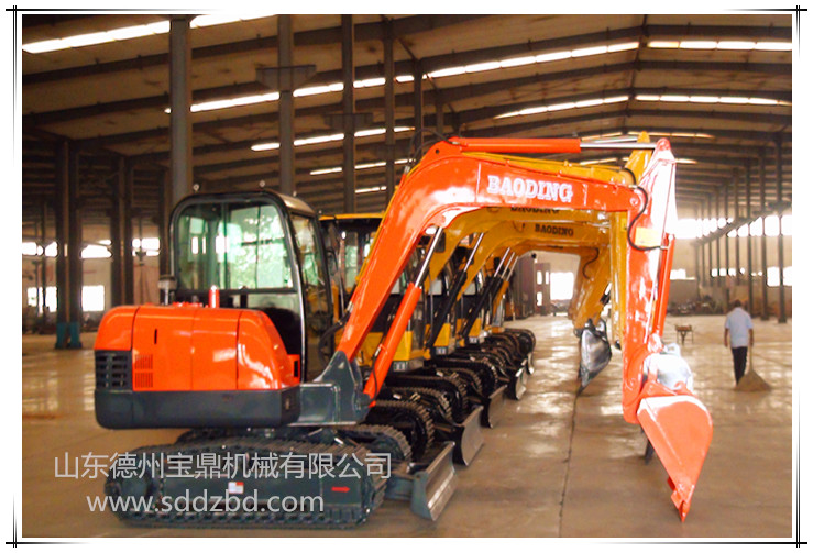山東寶鼎機械有限公司小型挖掘機產品