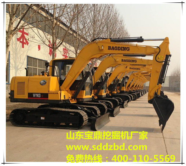 山東寶鼎挖掘機廠家小型挖掘機械產(chǎn)品