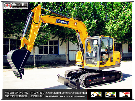 山東寶鼎挖掘機(jī)廠家80小型挖掘機(jī)械產(chǎn)品