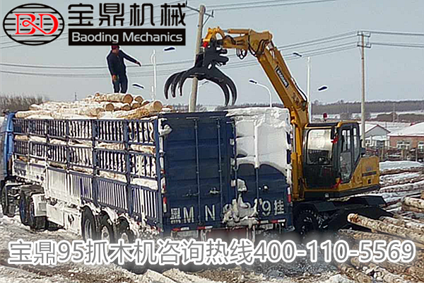 寶鼎95抓木機(jī)圖片