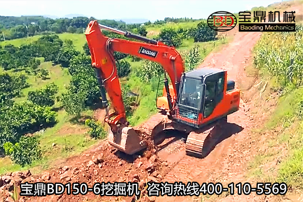 寶鼎牌國產挖掘機