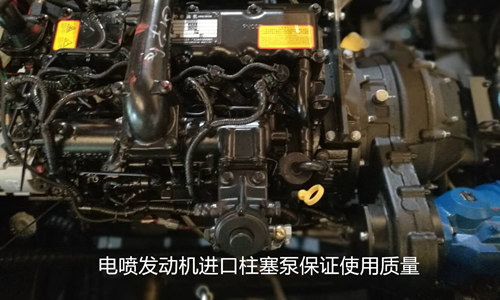 寶鼎抓木機采用電噴發動機柱塞泵保證使用質量