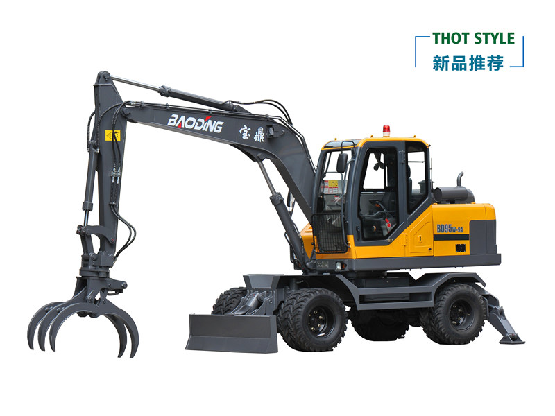 寶鼎BD95W-9A輪式抓木機