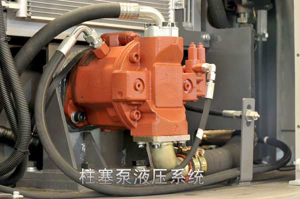 輪式挖掘機柱塞泵液壓系統