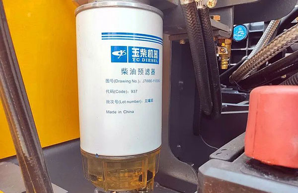 輪式挖掘機(jī)液壓系統(tǒng)過濾