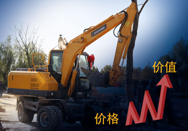 輪式挖掘機價格和價值.jpg