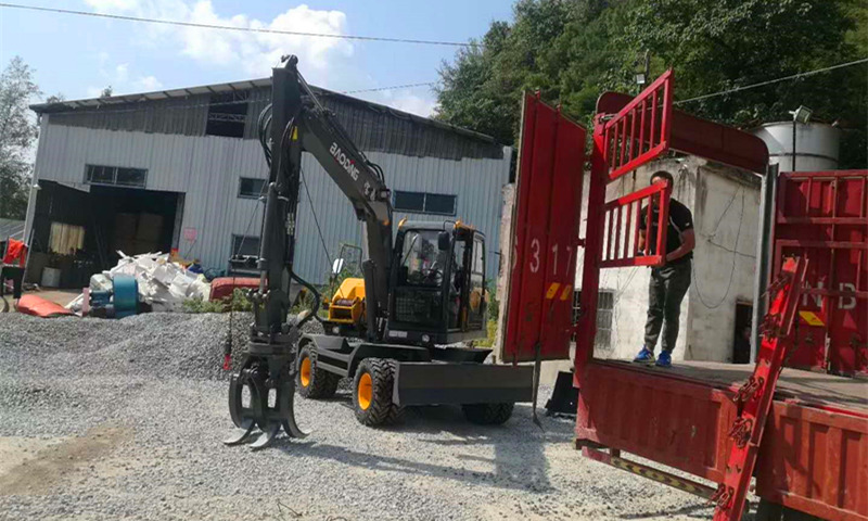 江西抓木機(jī)銷售交車