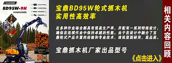 寶鼎95抓木機(jī)廠家推薦型號(hào)